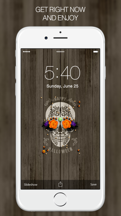 Halloween Backgrounds & Halloween Wallpapers HD Screenshot