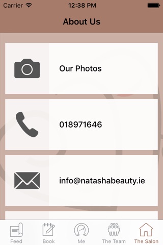 Natasha Beauty Therapy screenshot 3