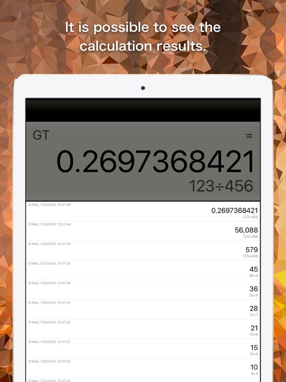 Desktop Calculator C - Excellent & Convenient iPad screenshot