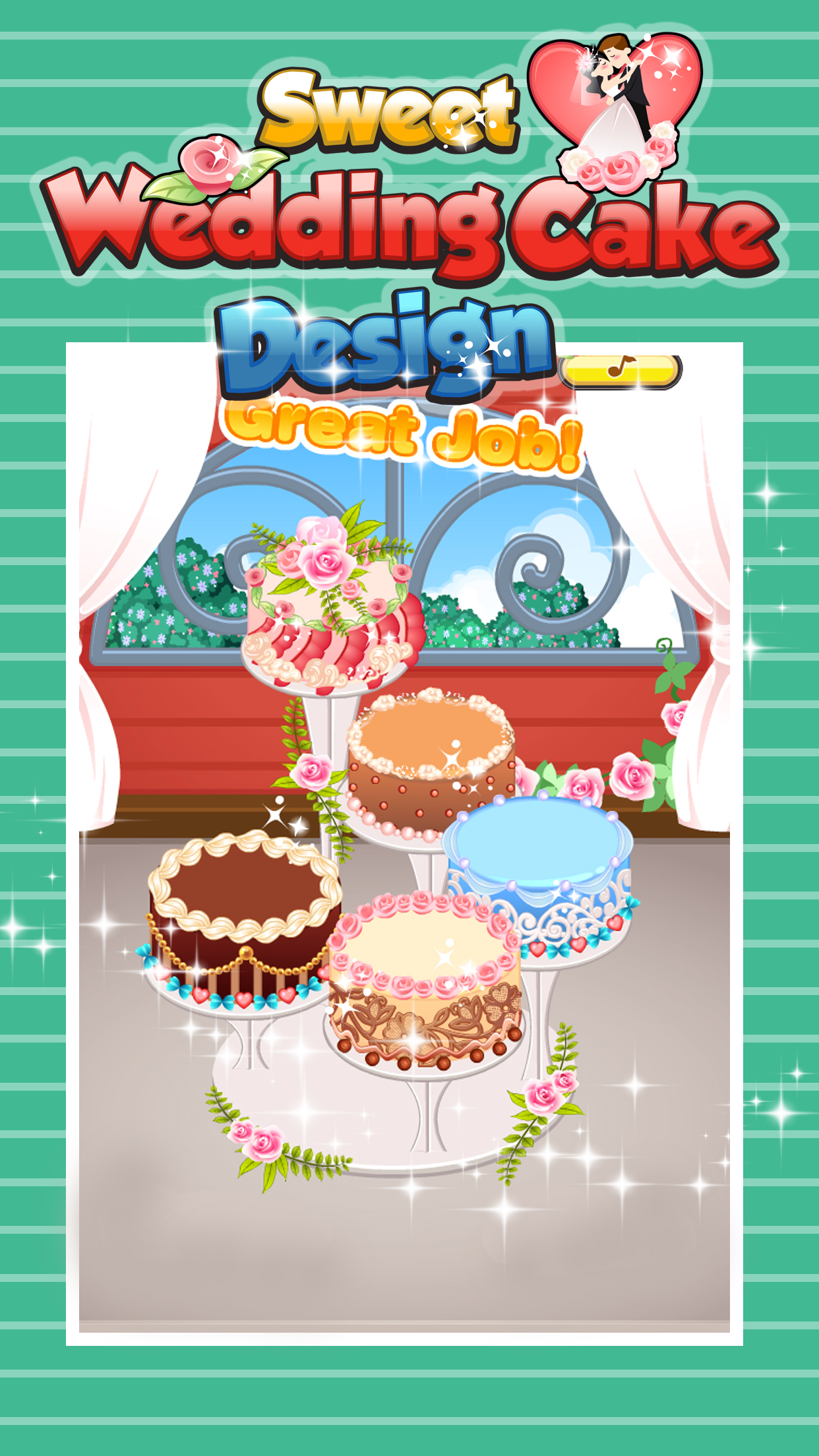 Sweet Wedding Cake Design - Cooking games for girl screenshot 5