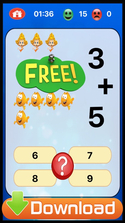 Math Games Kids Free For Guppies Edition