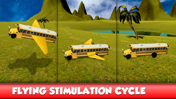 Flying Bus Stunts : Flight Simulator 2016 screenshot-4