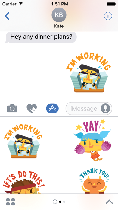 Screenshot #1 pour Super SteamPuff Stickers