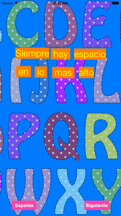 Letters Go Lite screenshot-4