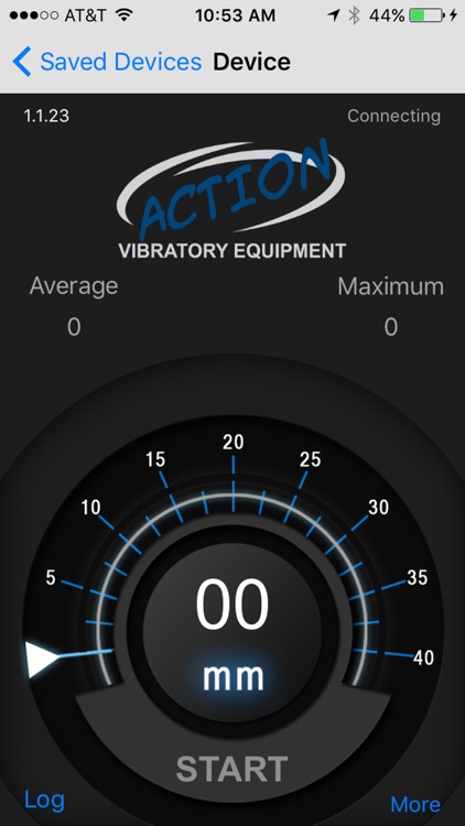 Action Vibration Meter