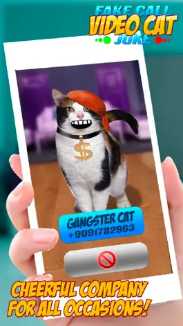 Game screenshot Fake Call Video Cat Joke hack