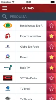 programação tv brasil • televisão br iphone screenshot 1