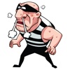Funny Thief Stickers