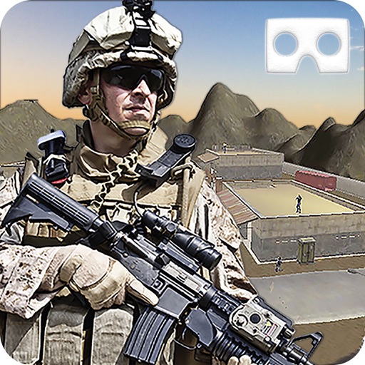 VR Army Camp War Action Free - 3d Militry Action Icon