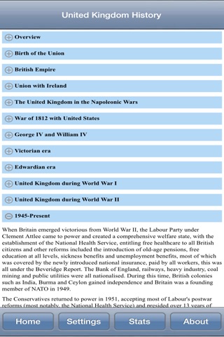 United Kingdom History Quiz screenshot 2