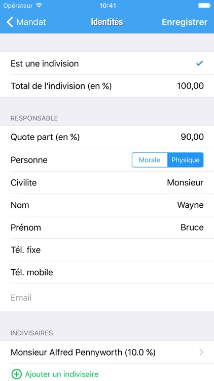 MDG WEB - Mandat de gestion