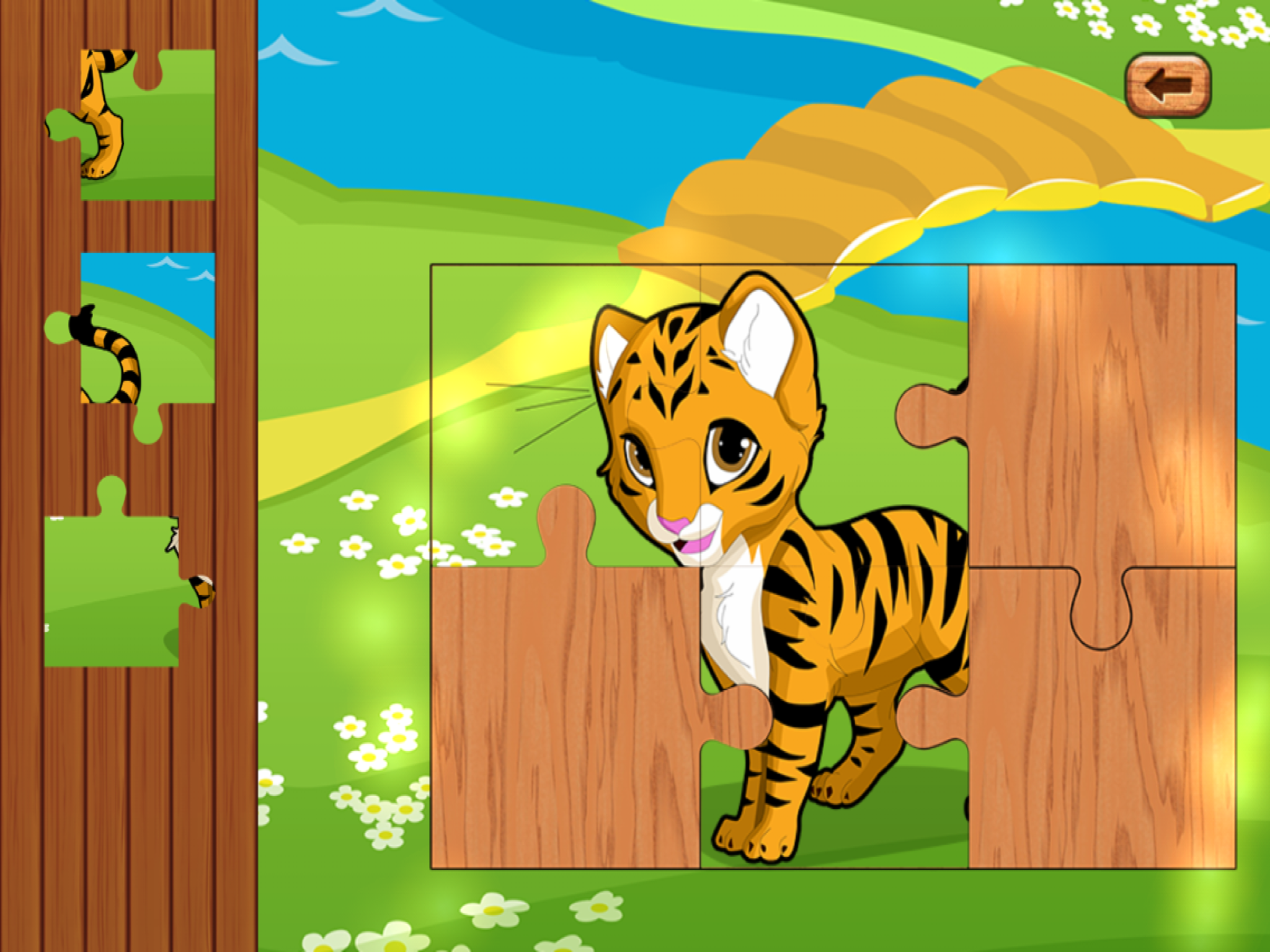 Baby Games & Animal jigsaw cat puzzles for toddler screenshot 7
