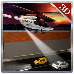 Police Helicopter Crime Arrest & Chase game app icon