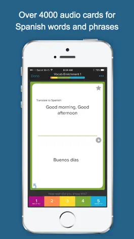 Game screenshot Spanish Vocab Genius mod apk