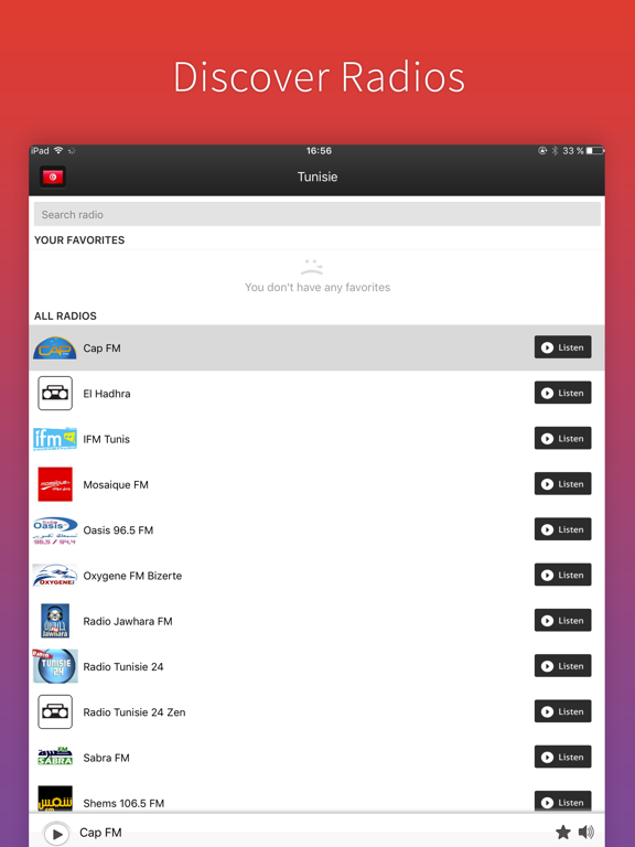 Screenshot #4 pour Radio Tunisie - Radios Tunisiennes