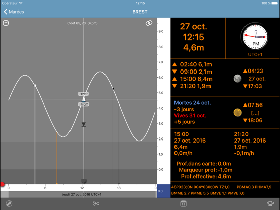 Screenshot #4 pour Marées Marines - Tides Planner