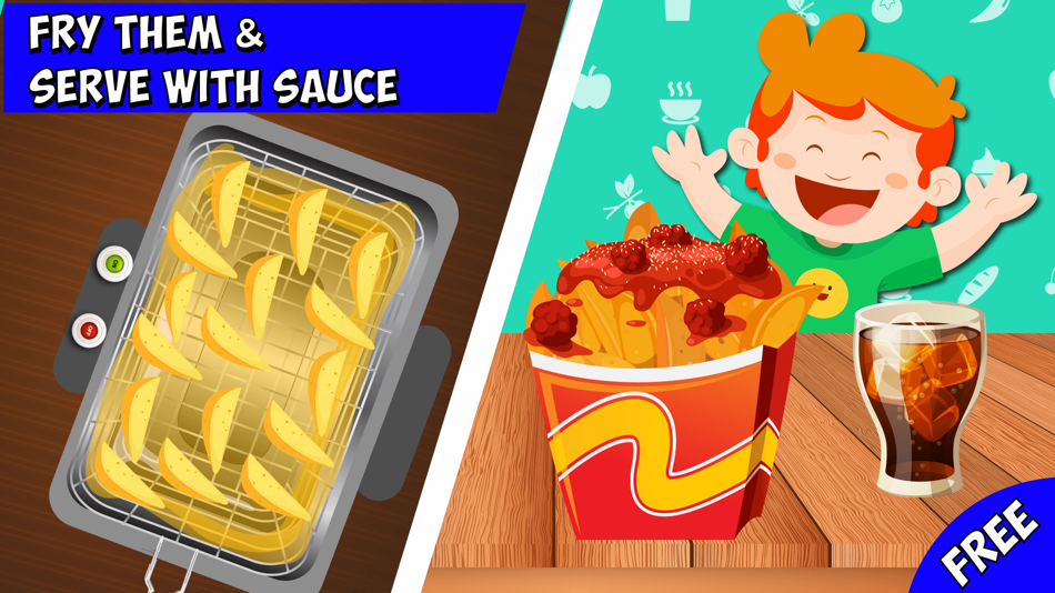 French Fries Maker-Free learn this Amazing & Crazy Cooking with your best friends at home - 1.0 - (iOS)