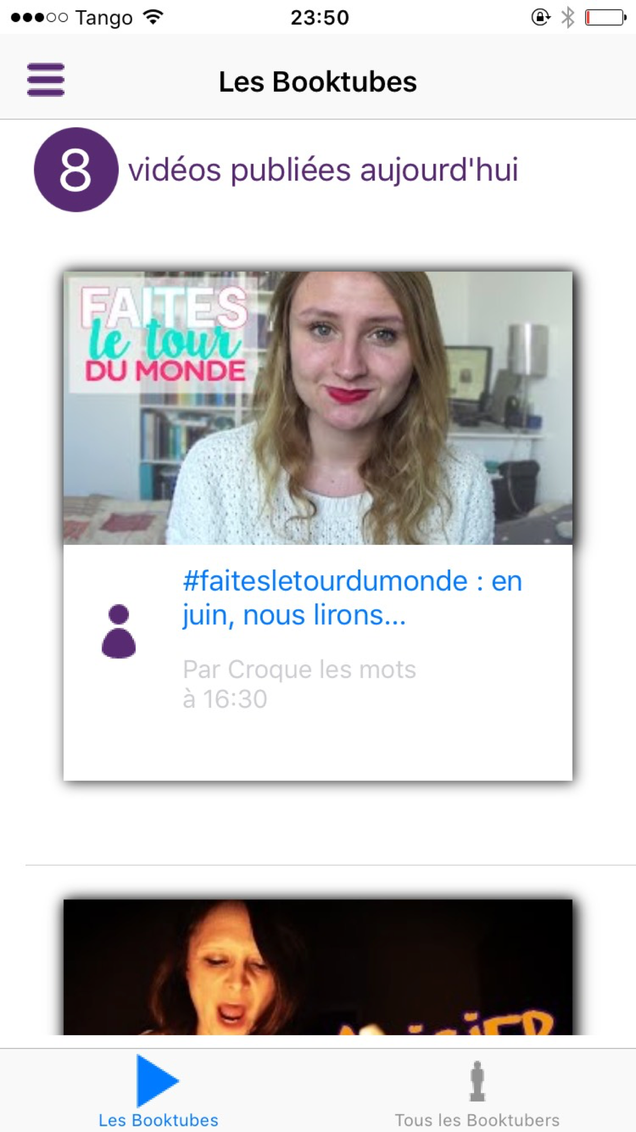 Booktubers screenshot 2