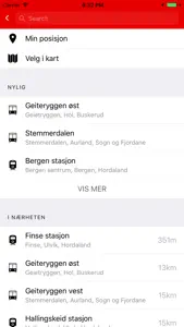 Norgesruter screenshot #2 for iPhone