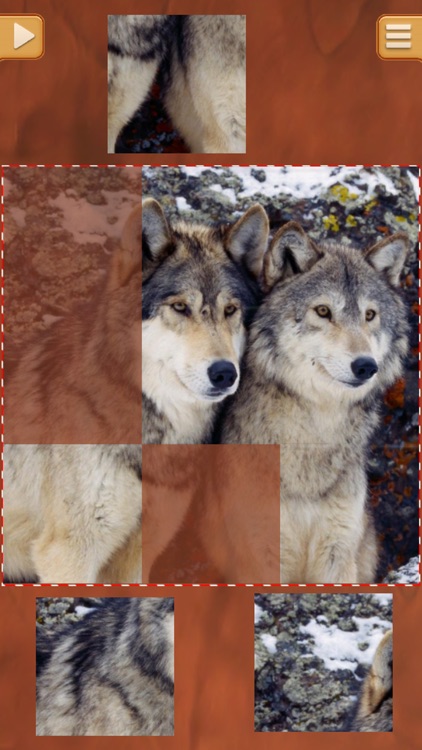Wolf Jigsaw Puzzles - Fun Brain Training Game Free screenshot-3