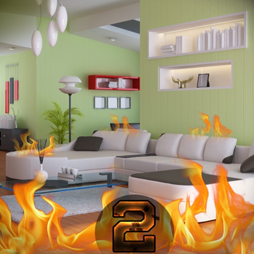 Escape Game Fiery House 2 Icon