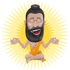 Raj the Guru Stickers - The Hindu Spiritual Master