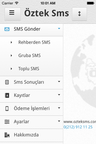 Öztek SMS screenshot 3