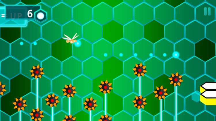 Bouncing Ball Attack Orange Killer Bee Hive Game