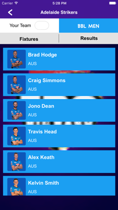 BBL T20 2016/2017 Fixtures,Schedule,Live Score screenshot 5