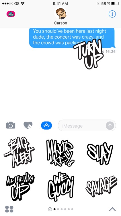 RapChat Stickers