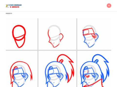 Tutorial de Desenhos de Narutoのおすすめ画像3