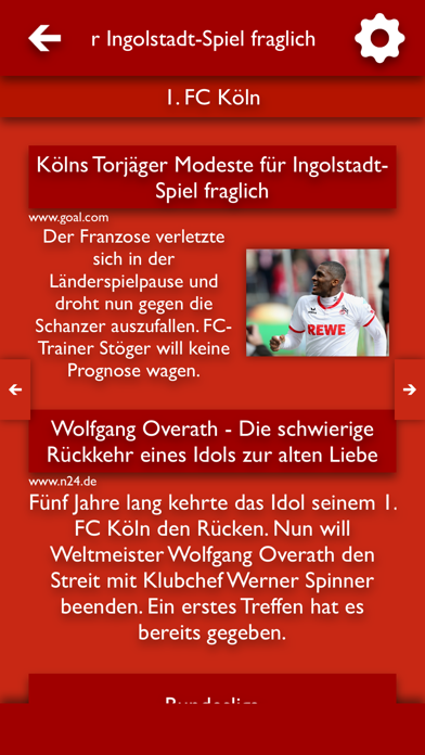 Screenshot #2 pour ATN - Alle Nachrichten für 1. FC Köln