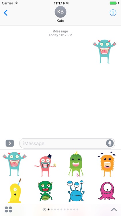 Halloween Stickers - Cute Halloween Monsters