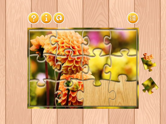 Screenshot #6 pour Flower Jigsaw Puzzle HD Jeux Gratuit
