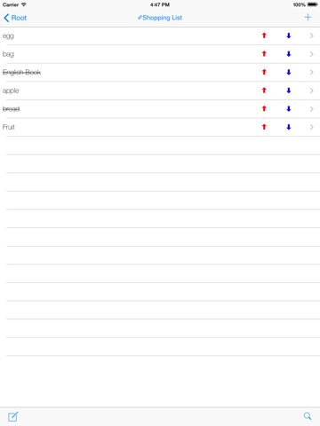 Screenshot #4 pour To Do List (liste de seau)
