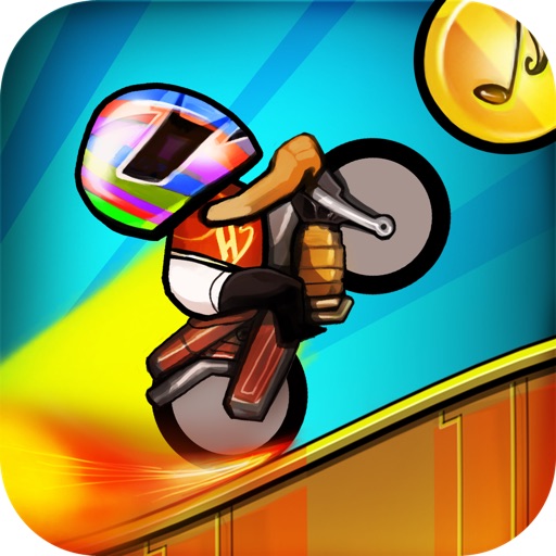 A Bike Race of The Incredible Jetpack VS The Mine Block Boy -  Wheels of Steel icon