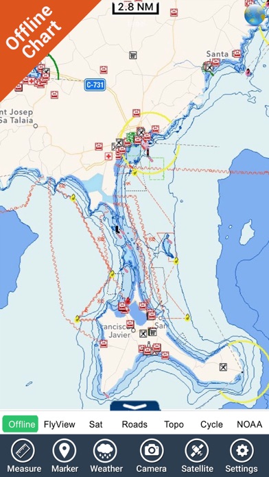 Baleares  GPS Map Navigator screenshot 3