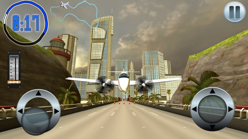 #3. Real Pilot Flight Simulation: Drive Airoplane 3D (iOS) By: MUHAMMAD PARWANA
