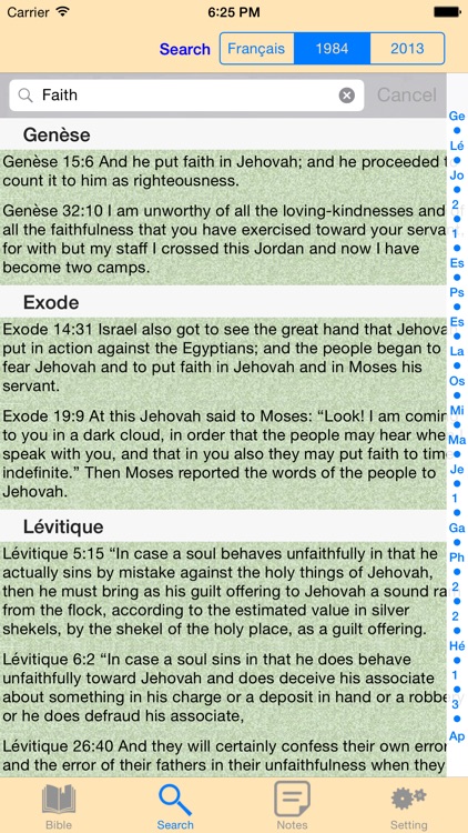 New World Translation Scriptures French-English screenshot-3
