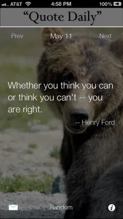 Quote Daily: Inspiration for Goals and Resolutions iPhone image 3