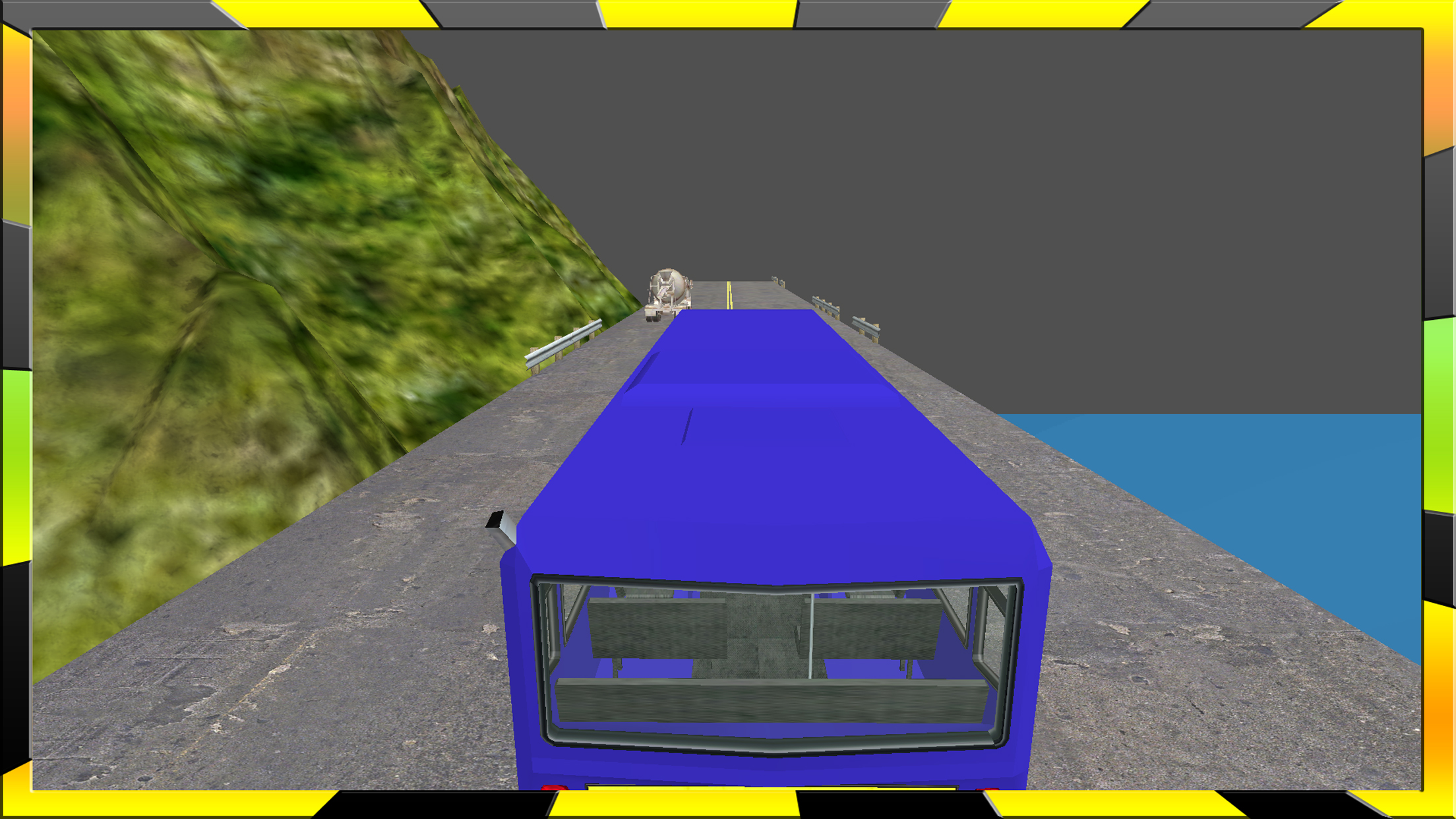 Thrilling Passenger Bus Driving on Mountains