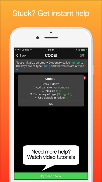Code! Learn Swift Version