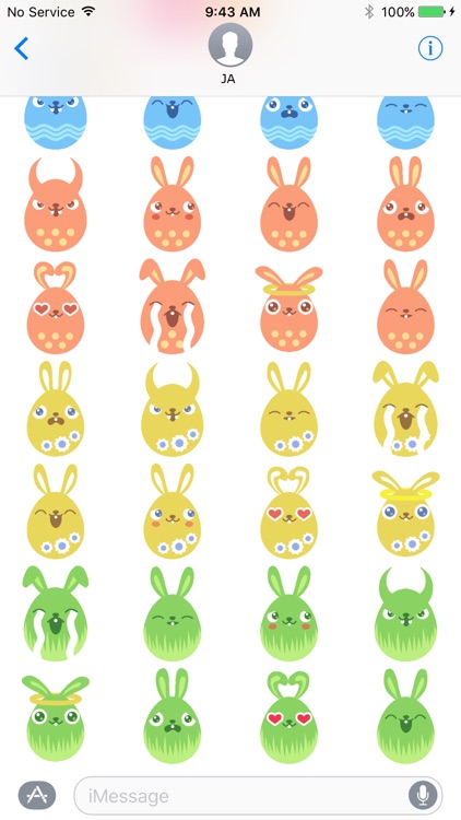 Rabbit Animation Sticker 3