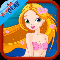 Mermaid Princess Puzzles: Puzzle Games for Kids app icon