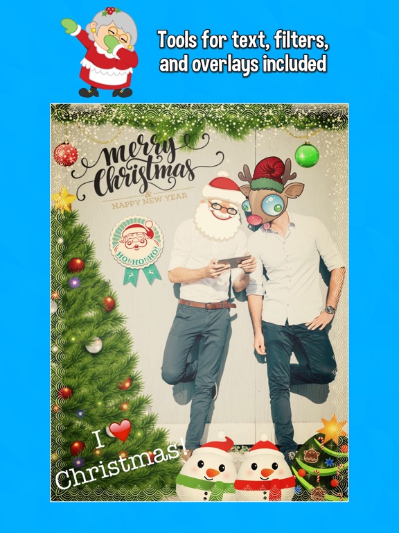 Screenshot #5 pour Dabbing Santa Photo Editor with Christmas Stickers