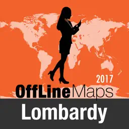 Lombardy Offline Map and Travel Trip Guide app icon