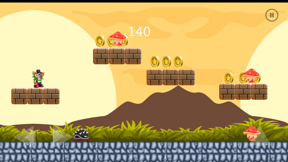 #4. Joker Run and Jump on Giants Island (iOS) 由: Marut Srimarueang