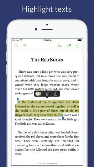 Andersen's fairy tales -sync transcript read aloud(圖3)-速報App