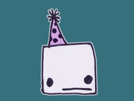 Hand-drawn little blocky faces for iMessage