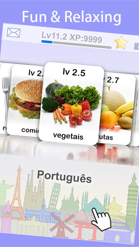 Learn Portugal Portuguese Words&Phrases FlashCards